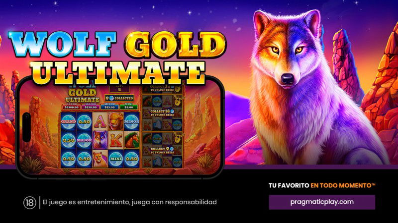 Pragmatic Play se transporta a los emblemáticos cañones norteamericanos con Wolf Gold Ultimate