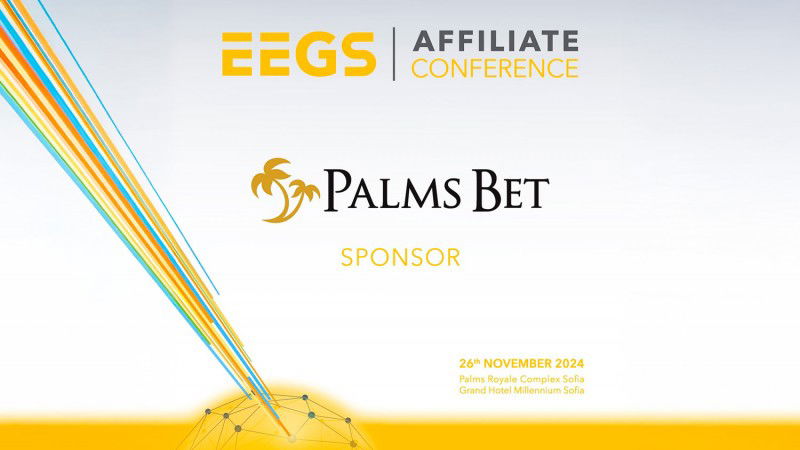 Palms Bet announced as official sponsor of the Affiliate Conference 2024 at EEGS