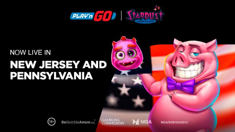 Play'n GO se asocia con Stardust Casino de Boyd Interactive y expande sus contenidos en Nueva Jersey y Pensilvania