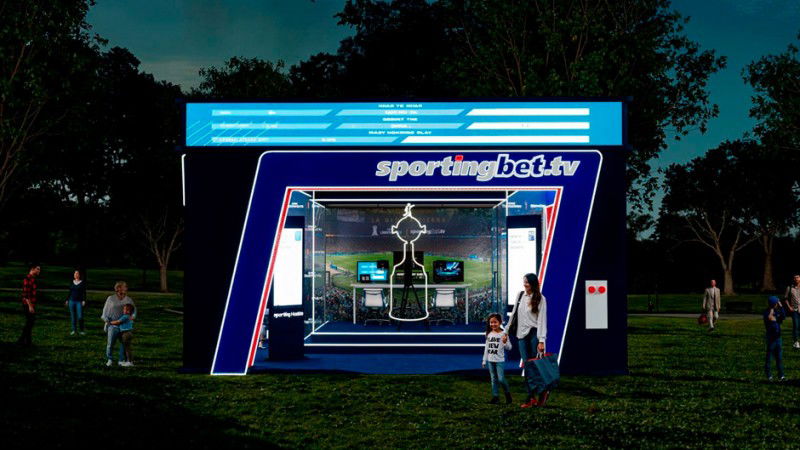 No clima da final da Libertadores, Sportingbet monta fan zone em Buenos Aires