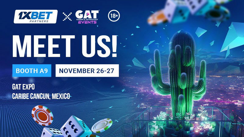 1xBet participates in the first edition of GAT Caribe Cancun