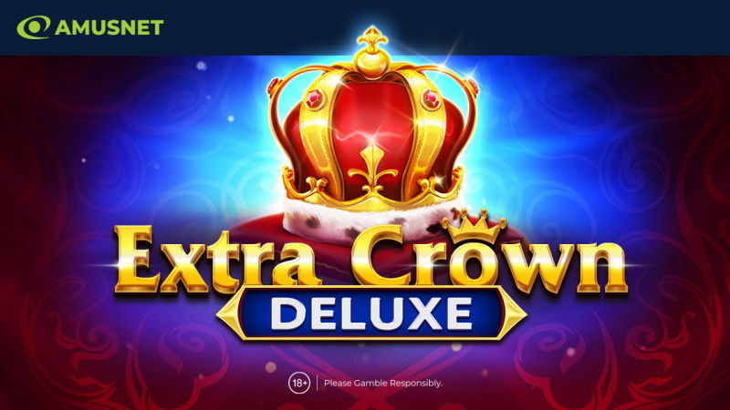 Amusnet revela Extra Crown Deluxe, su nueva tragamonedas inspirada en la corona de un reino mágico