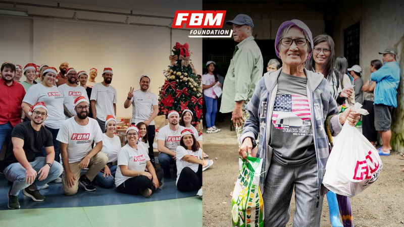 FBM Foundation holds two charitable initiatives in Brazil and the Philippines