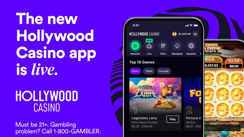 PENN Entertainment launches stand-alone Hollywood Casino app in Pennsylvania