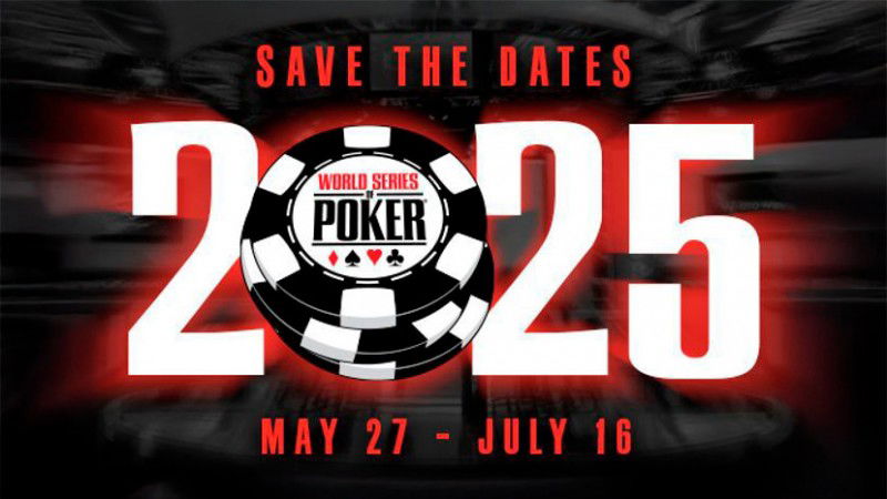 World Series of Poker reveals dates for 2025 edition at Horseshoe and Paris Las Vegas