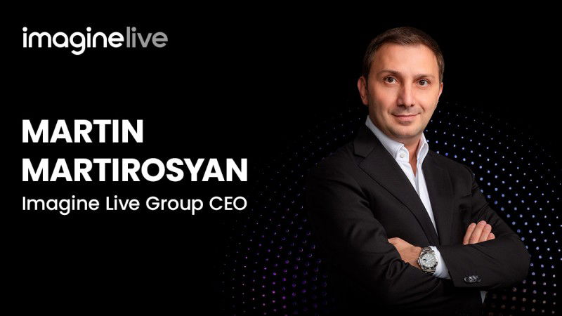 Imagine Live appoints Digitain Deputy CEO Martin Martirosyan as Group CEO