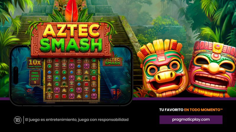 Pragmatic Play se sumerge en la cultura azteca con su nueva slot Aztec Smash