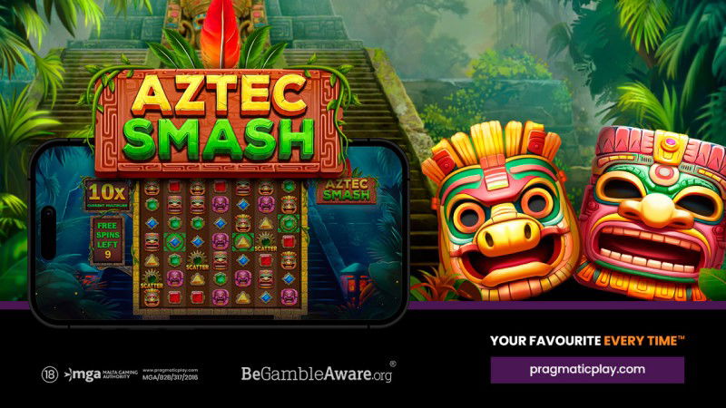 Pragmatic Play launches new cluster-pays slot Aztec Smash with increasing multipliers