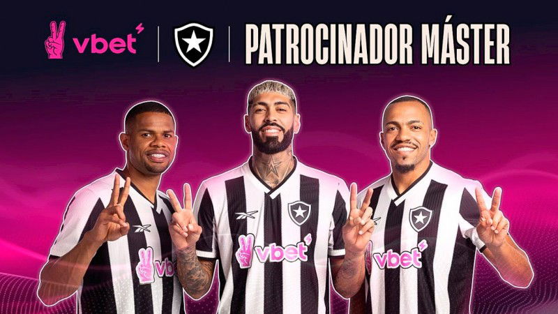 El Club Deportivo Botafogo presentó a VBET como su nuevo sponsor oficial