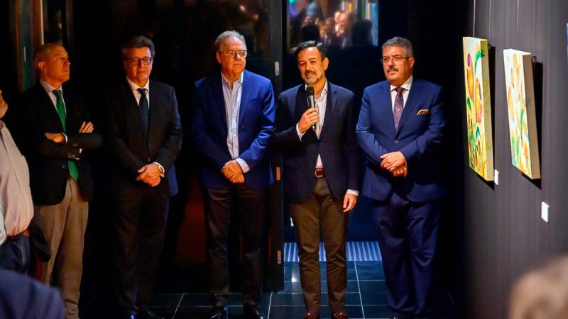 El Casino Santa Cruz inauguró una nueva sala de exposiciones