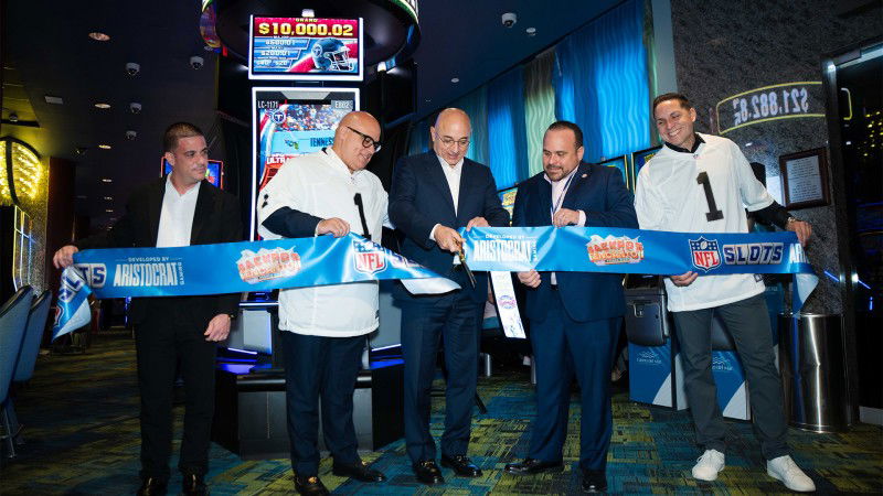 Aristocrat Gaming lleva sus tragamonedas de la NFL a 13 casinos de Puerto Rico 