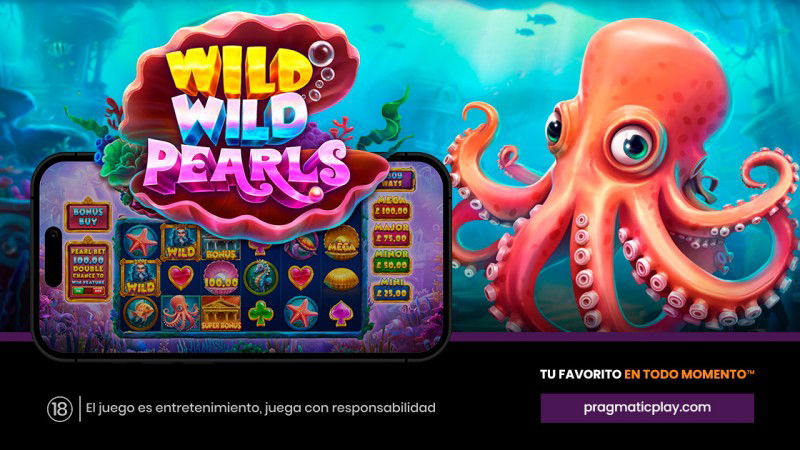 Pragmatic Play busca tesoros en el fondo del mar con su nuevo juego Wild Wild Pearls