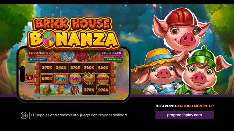 Pragmatic Play se llena de ganancias con Brick House Bonanza