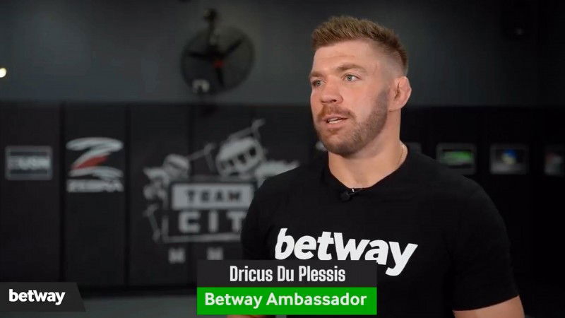 Betway signs UFC champion Dricus du Plessis as global ambassador