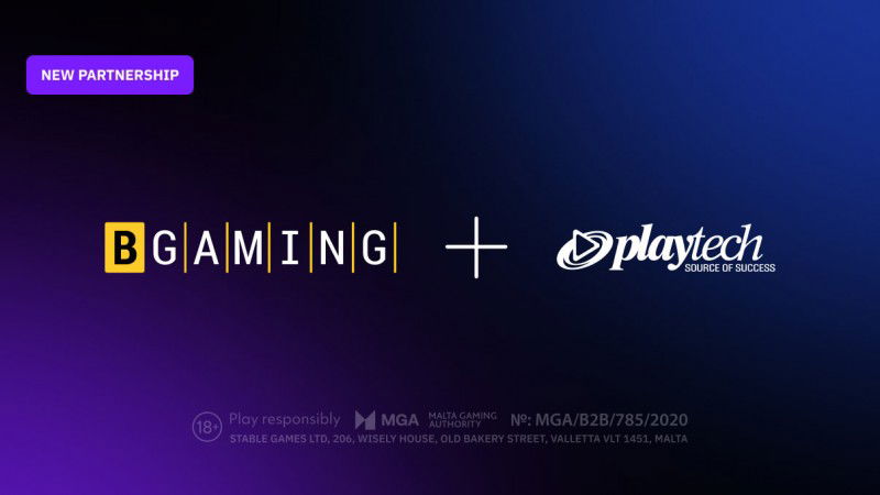 BGaming assina parceria de conteúdo global com a Playtech