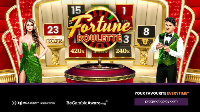 Pragmatic Play expands live casino portfolio with new game show Fortune Roulette