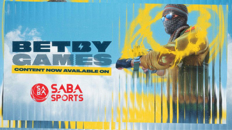 BETBY anuncia parceria com Saba Sports para oferecer conteúdo de eSports