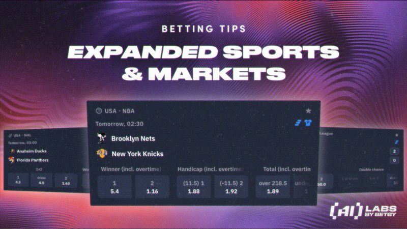 Betby actualiza su API de consejos de apuestas con una mayor cobertura de deportes y mercados