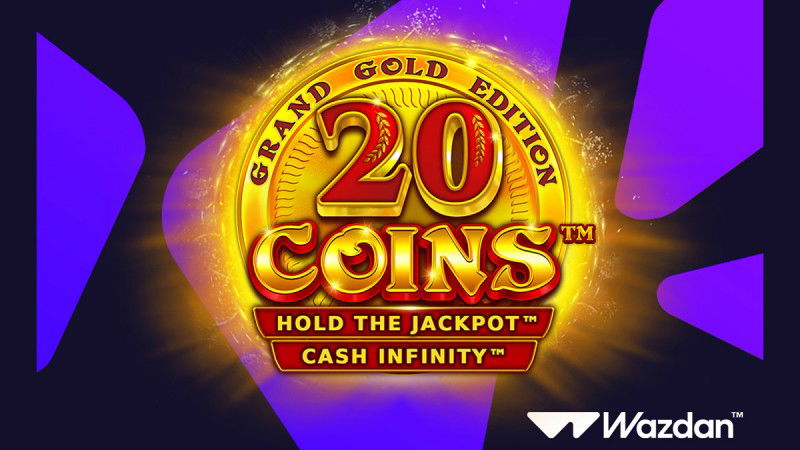 Wazdan potencia su serie Coins con el lanzamiento de 20 Coins Grand Gold Edition