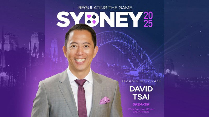 Regulating the Game 2025 announces Crown Resorts CEO David Tsai as featured speaker 