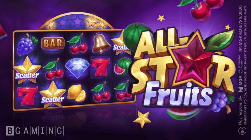 BGaming se inspira en las máquinas de frutas de la vieja escuela para su nuevo juego All-Star Fruits