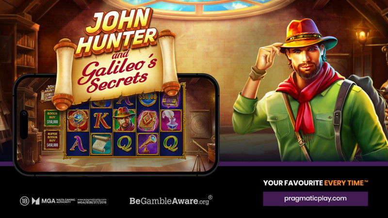 Pragmatic Play expands its popular series with new slot John Hunter and Galileo's Secrets