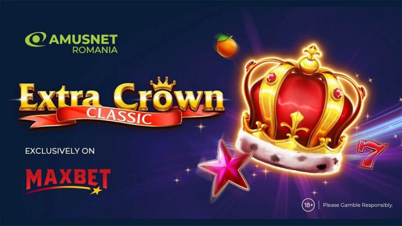 Amusnet lanza Extra Crown Classic de manera exclusiva en Maxbet para el mercado de Rumania