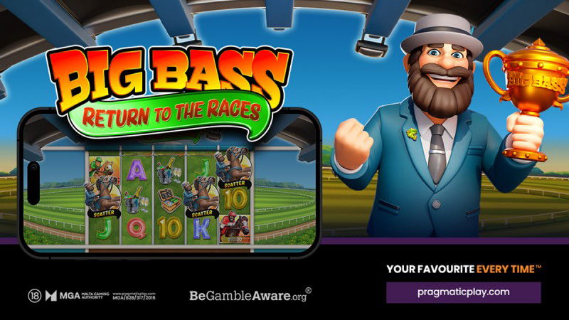 Pragmatic Play unveils horse racing-themed Big Bass Return to the Races slot