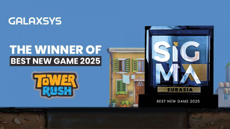 Galaxsys’ Tower Rush turbo game wins Best New Game 2025 at AIBC Eurasia Awards