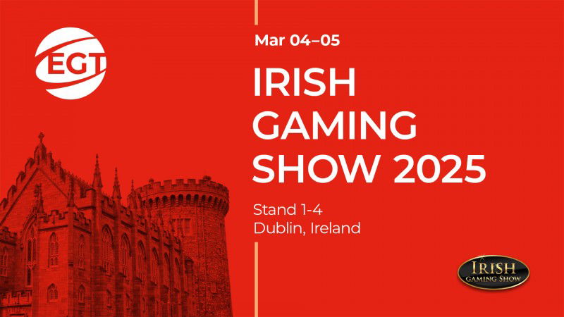 EGT to introduce Bell Link Boost jackpot, showcase latest innovations at Irish Gaming Show 2025