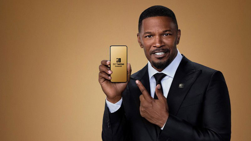 BetMGM estrena su primer anuncio de casino online con el actor Jamie Foxx como protagonista