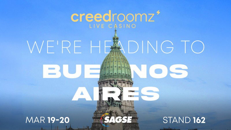 CreedRoomz to exhibit live casino classics, latest show games at SAGSE LatAm