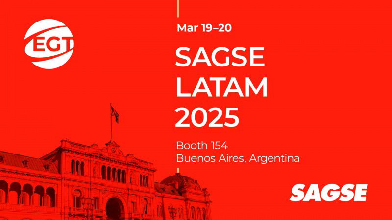 EGT to showcase blend of brand-new solutions, popular bestsellers at SAGSE Latam 2025