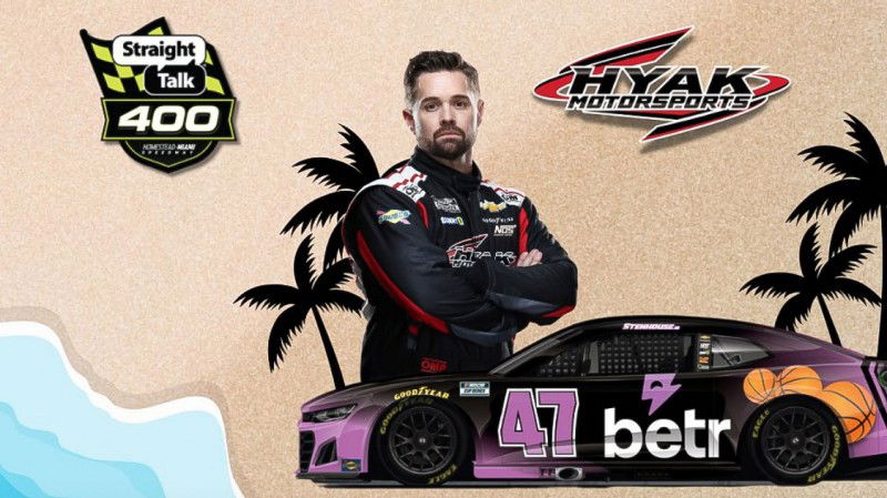 Jake Paul's Betr to sponsor NASCAR's Ricky Stenhouse Jr. for Straight Talk Wireless 400 race