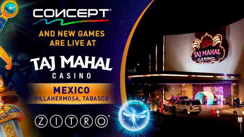 Zitro installs new Concept cabinet line at Mexico’s Taj Mahal Casino