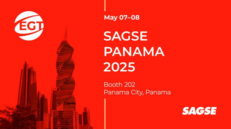EGT exhibe sus soluciones de juego en SAGSE Panamá 2025