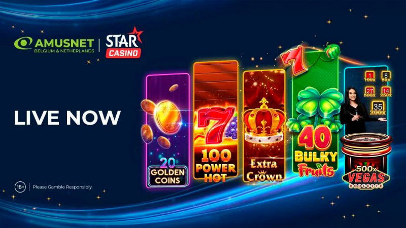 Amusnet refuerza su posición en Países Bajos tras ampliar su alianza con Starcasino