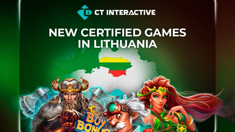 CT Interactive expands Lithuania presence with new game certifications