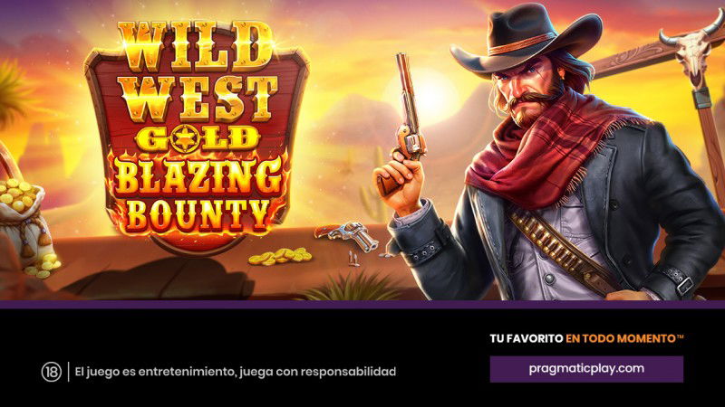 Pragmatic Play amplía su serie de aventuras en la frontera con Wild West Gold Blazing Bounty