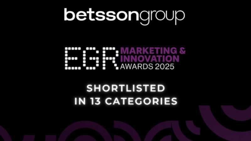 El Grupo Betsson recibe 13 nominaciones a los EGR Marketing & Innovation Awards 2025