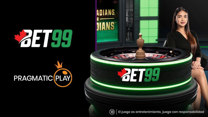 Pragmatic Play se asocia con Bet99 para ampliar su oferta de Live Casino en Ontario