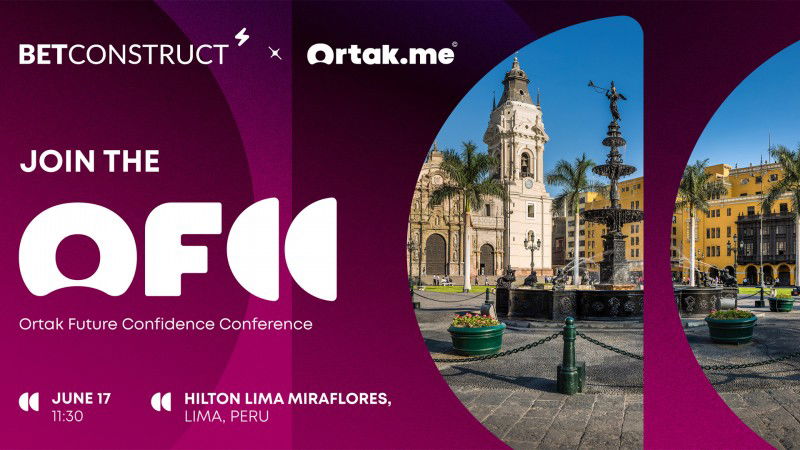 BetConstruct confirma Lima como a próxima parada da turnê Ortak Future Confidence Conference