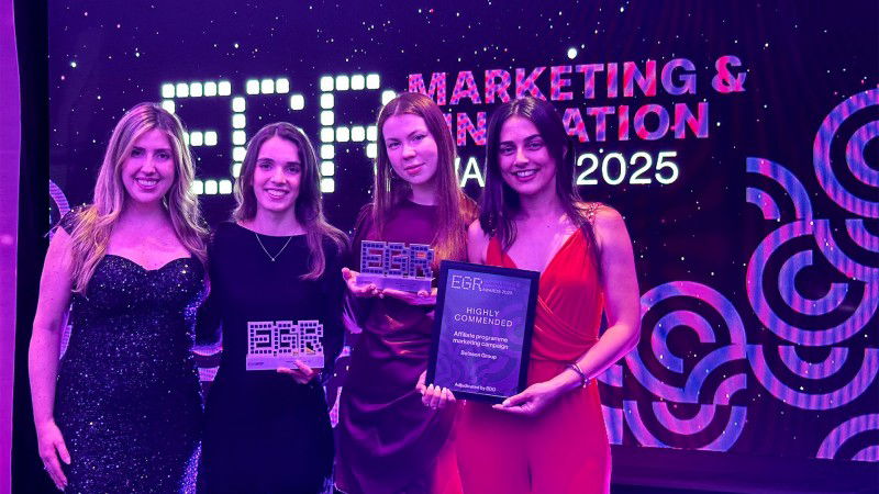 El Grupo Betsson obtiene tres galardones en los EGR Marketing and Innovation Awards 2025