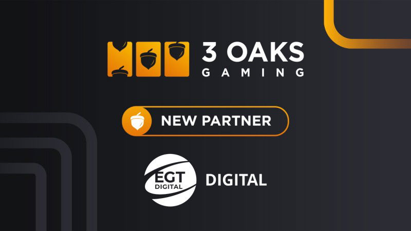3 Oaks Gaming sela acordo de distribuição com a EGT Digital