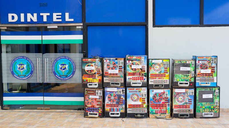 República Dominicana: La Policía confisca 170 tragamonedas ilegales tras un amplio operativo nacional