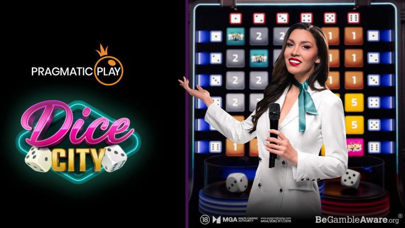 Pragmatic Play unveils Dice City live casino game show 